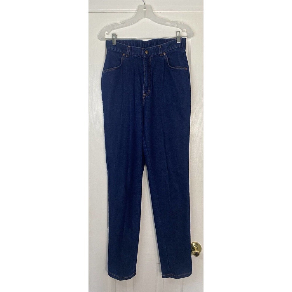 Vintage‎ Levi’s Women’s Average Stretch Mom Jeans Dark Wash Blue 12